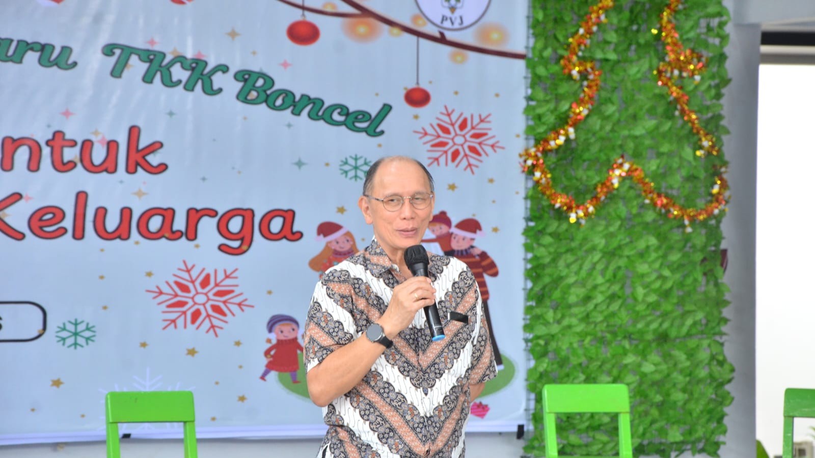 Pesan Ketua PVJ pada Perayaan Natal 25 & Tahun Baru 26 di TKK Boncel